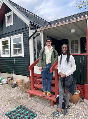 Rita and her student colleague