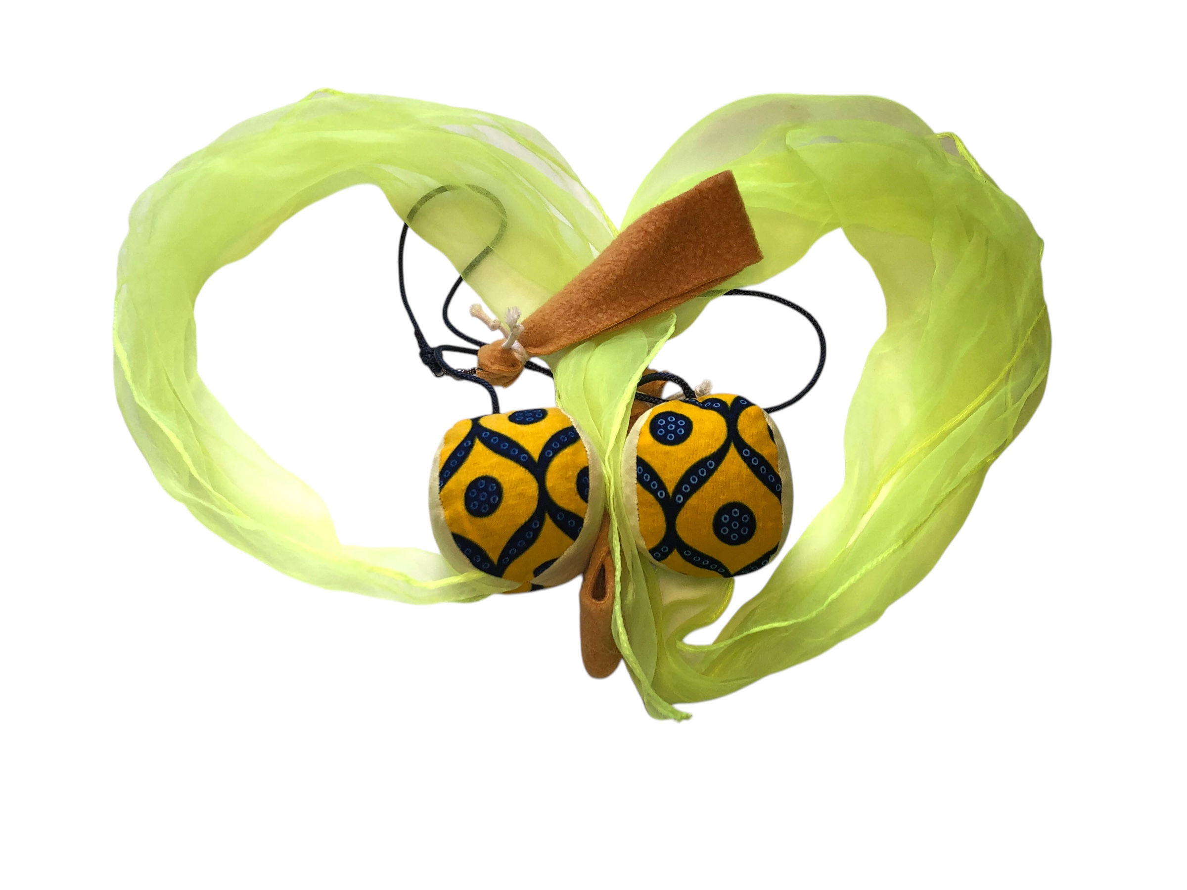 Bolas Petits FoulardS JaunéMétriC