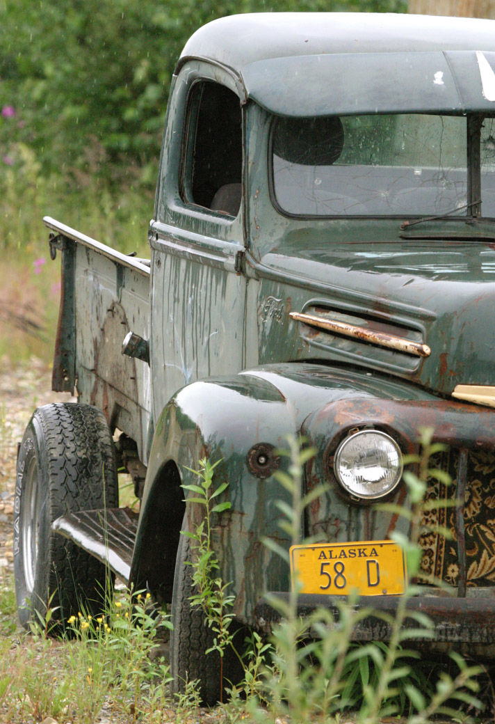 Old Ford Truck Trapper Creek AK