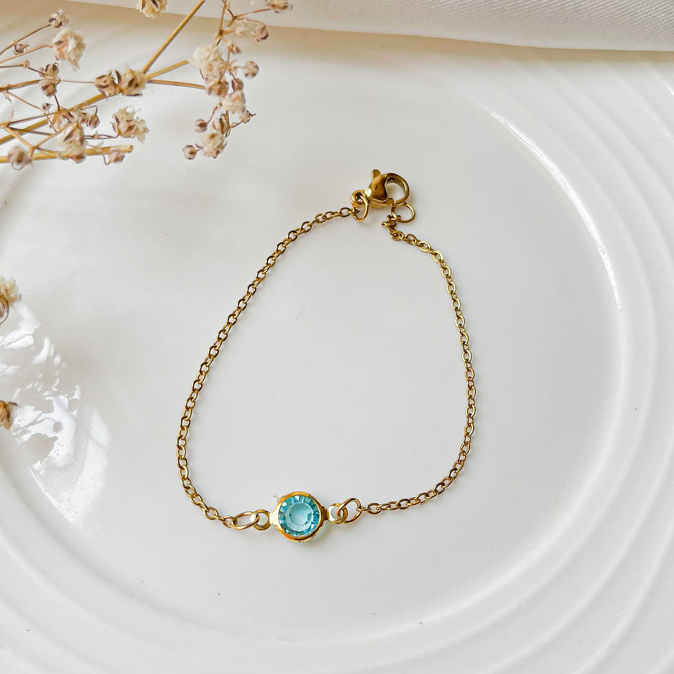 Miniatura: Pulseras aesthetic con circon (colores)
