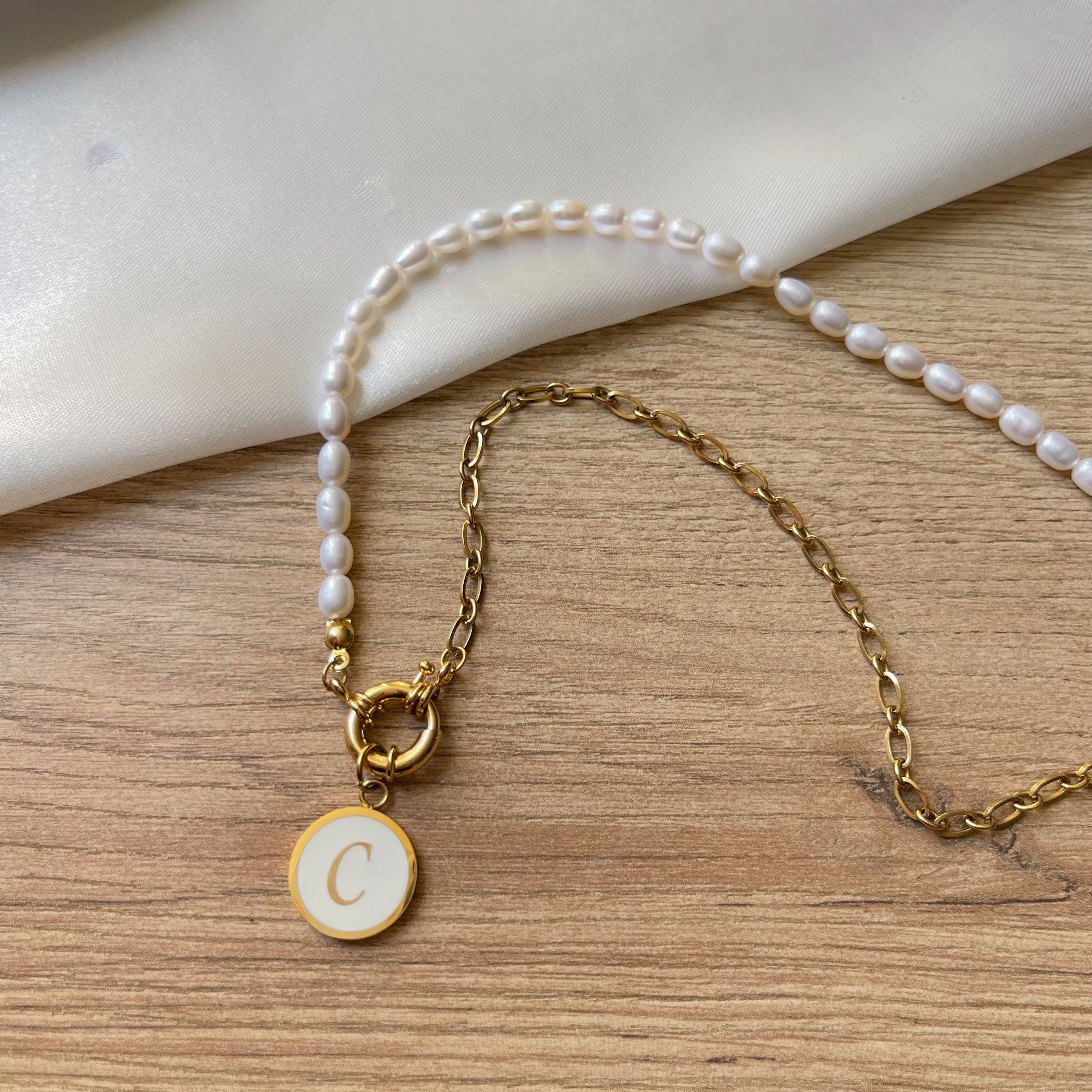 Collar Clara - Perlas del Río 