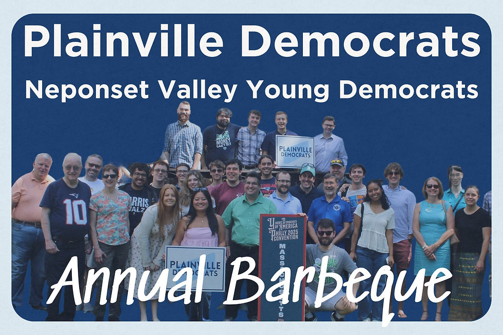 Neponset Valley Young Democrats Barbecue
