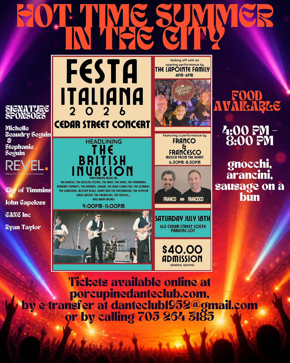 THE CEDAR STREET CONCERT!