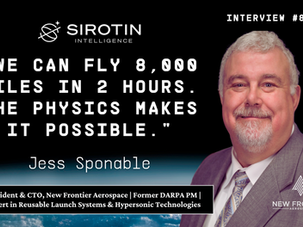Ex-DARPA PM & President of NFA, Jess Sponable