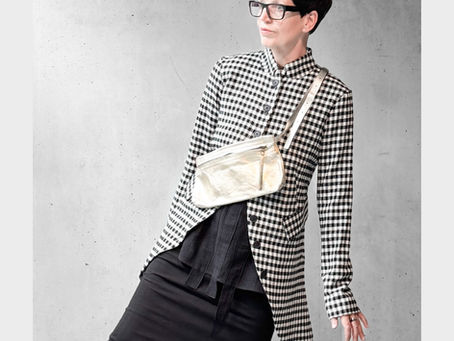Penguin Coat mit Vichy Karo von Pal Offner aus der neuen Kollektion