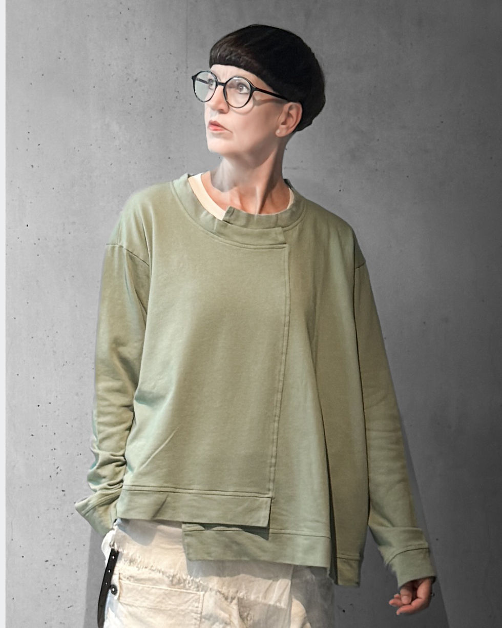 Miniaturbild: RUNDHOLZ BLACK LABEL - Sweat-Shirt aus French-Terry in "Park"