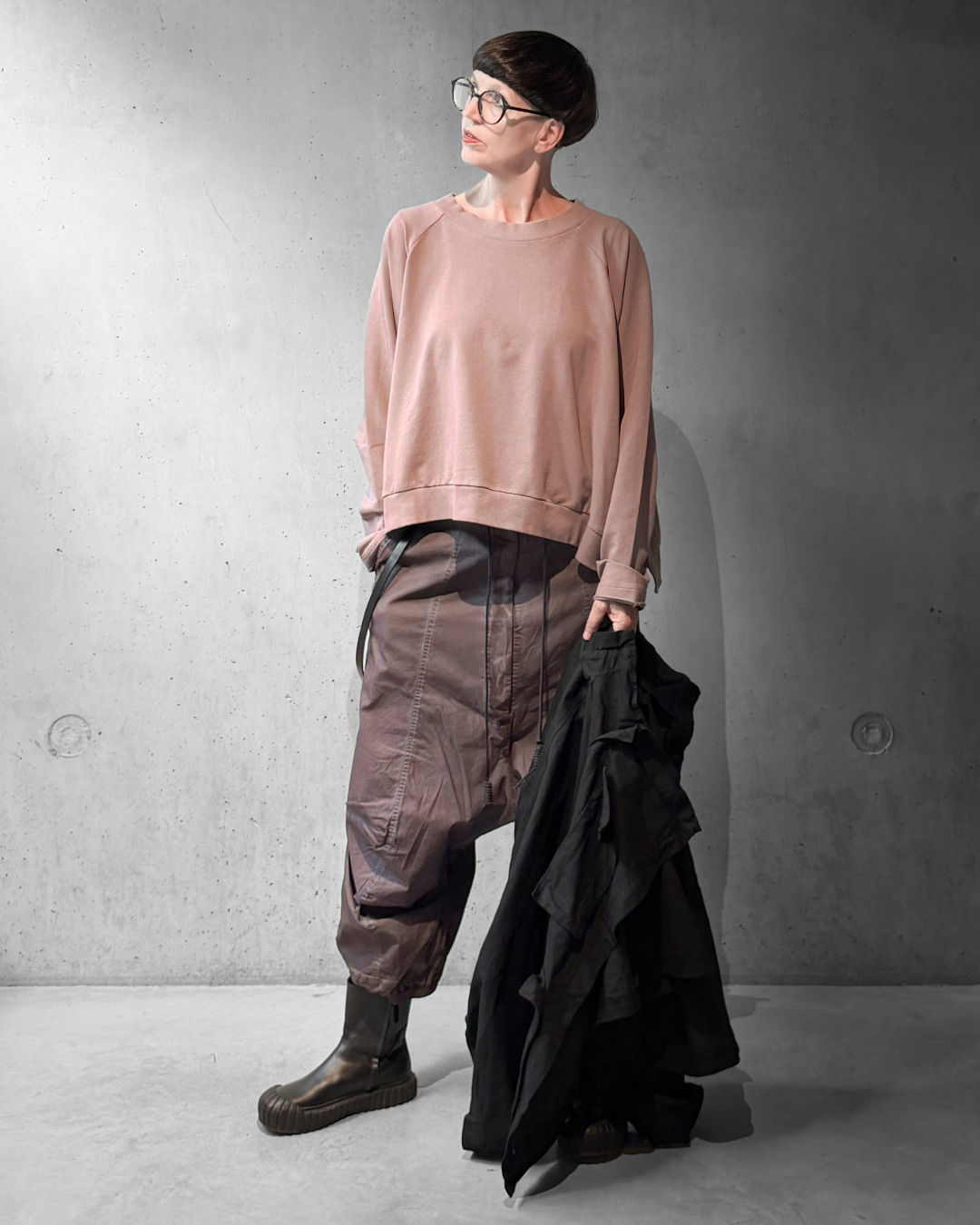 Tiefschritt-Hose 260er Serie, in "Flamingo" - von RUNDHOLZ DIP