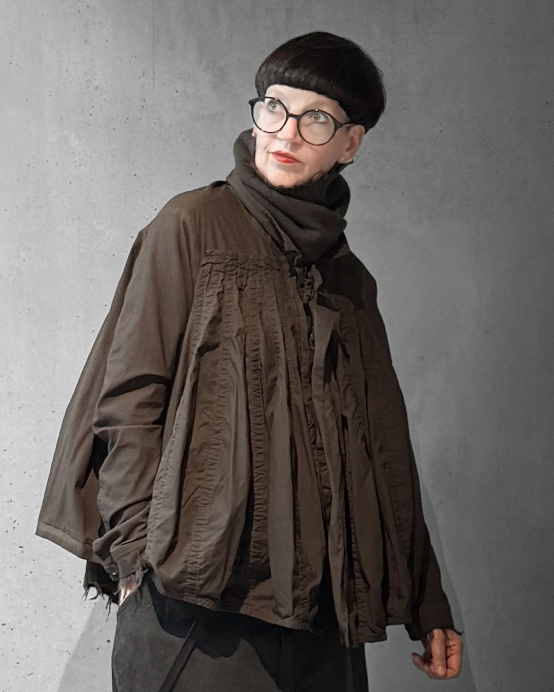 RUNDHOLZ - Jacke in "Umbra-Cloud" mit Doppelzipper