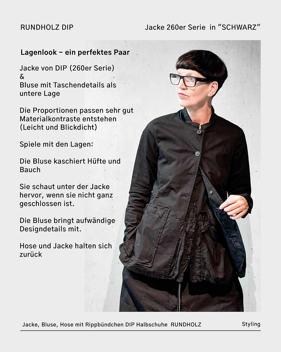 Miniaturbild: Eine Hose von RUNDHOLZ DIP - Stylings vom Sommer in den Herbst