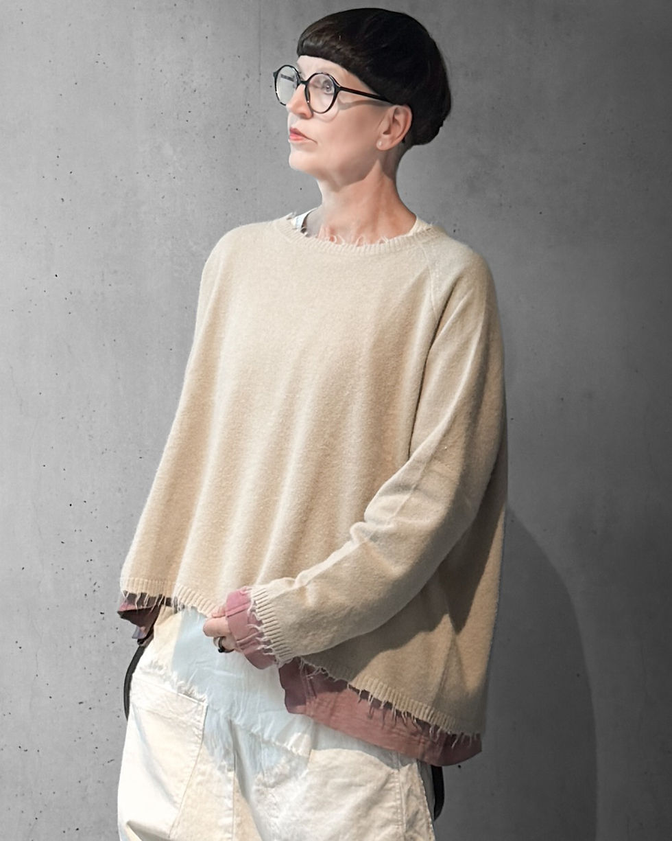 Miniaturbild: RUNDHOLZ - sehr weicher Pullover in "Ginger"