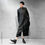Miniaturbild: Penguin Coat in "Schwarz" (Gehrock) aus 100% Leinen von Pal Offner
