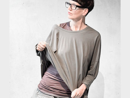 Die Farben der Saison von RUNDHOLZ - Flamingo-Cloud und Grau