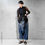 Miniaturbild: Double Belted Trousers (Soft Denim) mit Tiefschritt von Pal Offner