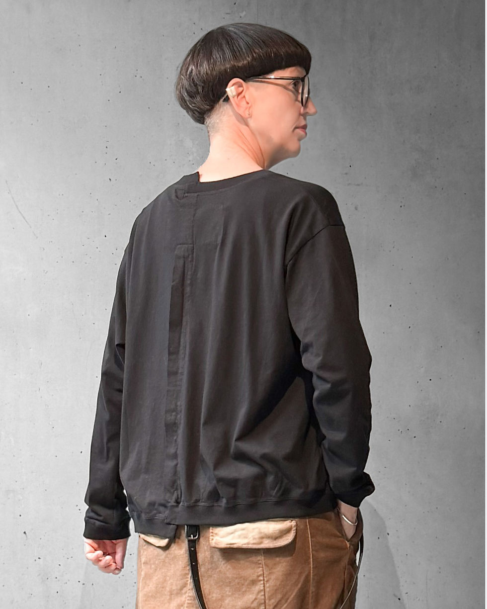 Miniaturbild: RUNDHOLZ BLACK LABEL - Tunika-Shirt in "Schwarz"  von