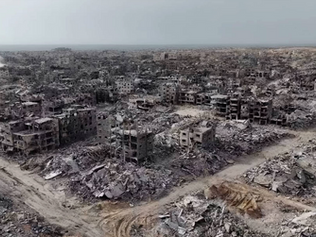 Israel is blowing up many civilian buildings in Gaza