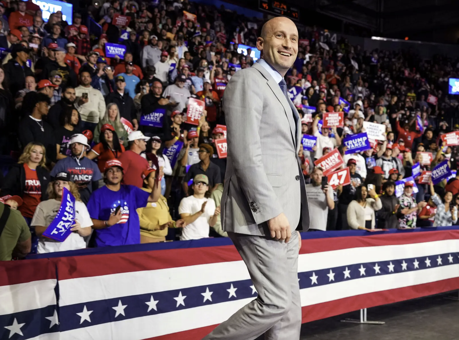 Stephen Miller at Mar-a-Lago