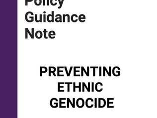 Preventing Ethnic Genocide - UN Policy Guidance Note