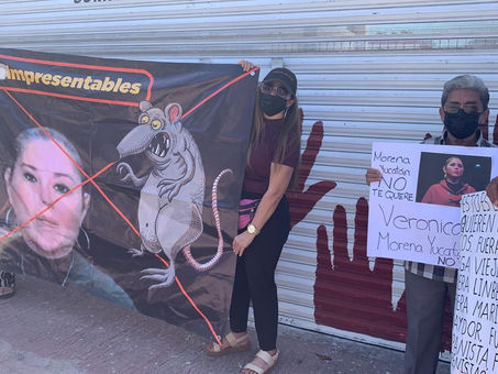 Nueva protesta de Morenistas por imposiciones del centro