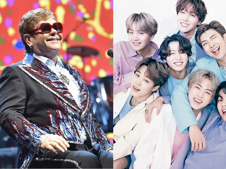 Elton John se suma al ARMY de BTS