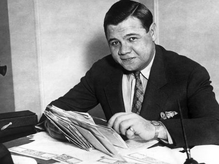 CONTRATO FIRMADO POR BABE RUTH PODRÍA SUBASTARSE EN UN MILLÓN DE DÓLARES
