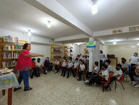 MARGARITA ROBLEDA OFRECE UNA PRESENTACIÓN ESPECIAL EN BIBLIOTECA DE PROGRESO