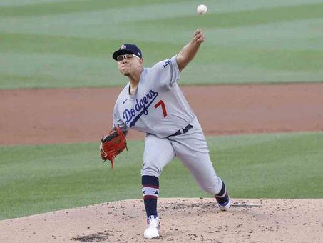 Julio Urías se apunta su décima victoria de la campaña