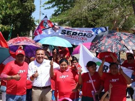 SERGIO VADILLO CIERRA LA SEMANA VISITANDO EL SUR DE MÉRIDA