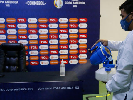 COVID en la Copa América; ya suma 53 casos
