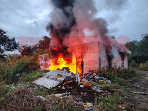 QUEMAZÓN DE PREDIO EN KANASÍN