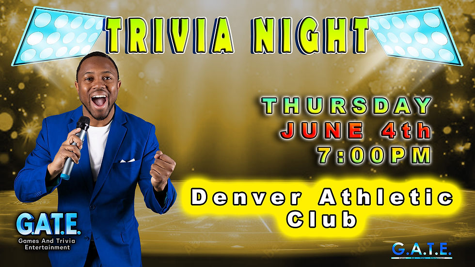 Trivia Night at the Denver Athletic Club