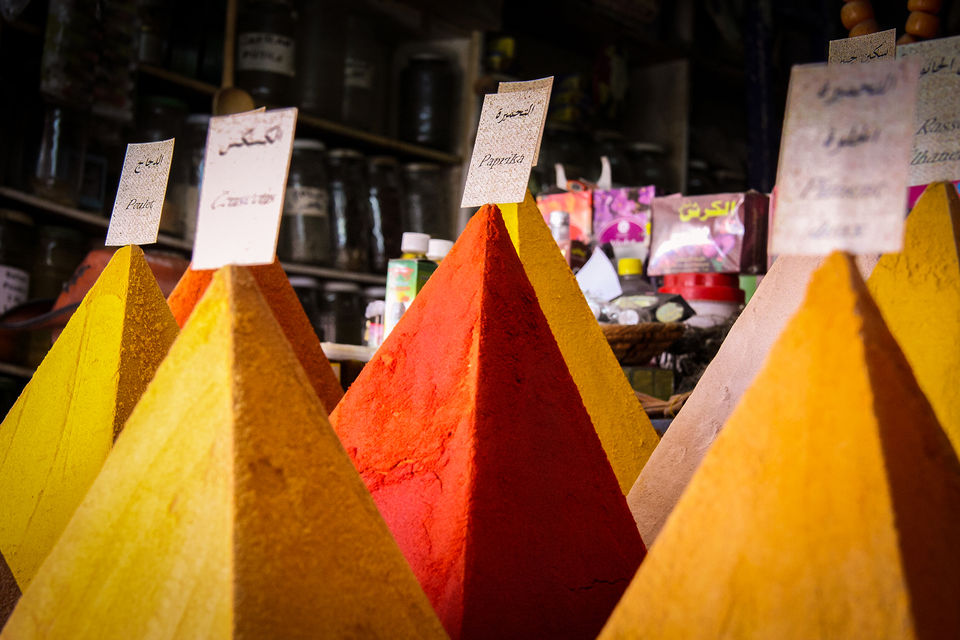Spice pyramids