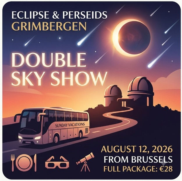 Dinner at Fenikshof • Partial Solar Eclipse • Perseid Meteor Shower