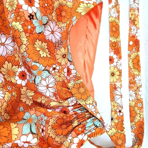 Inside View of Scrub Cap Satin Lining