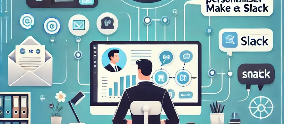 Maximiser l’efficacité des relances prospects : Automatiser et personnaliser avec LaGrowth Machine, Make et Slack