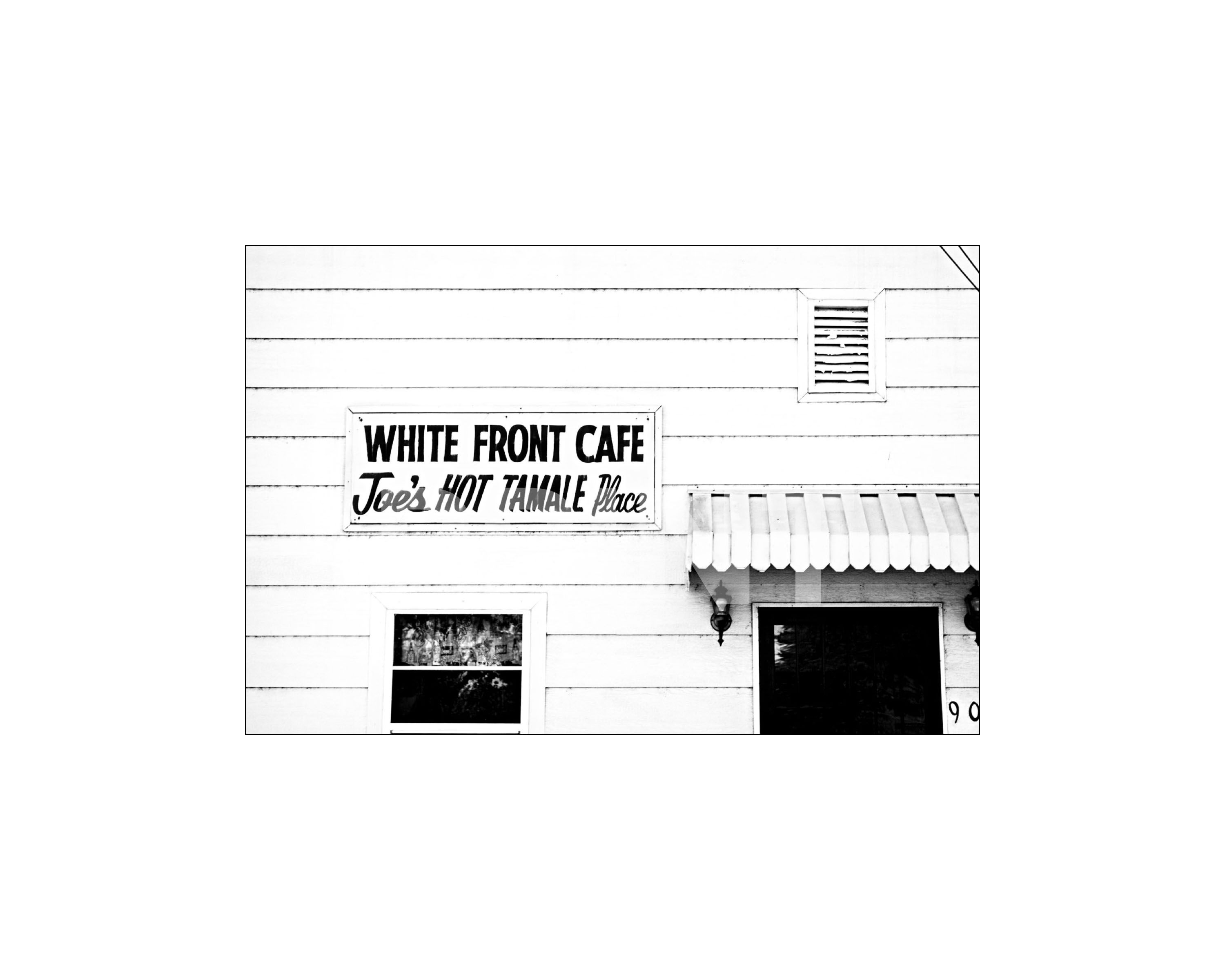"White Front Cafe" Rosedale, Mississippi