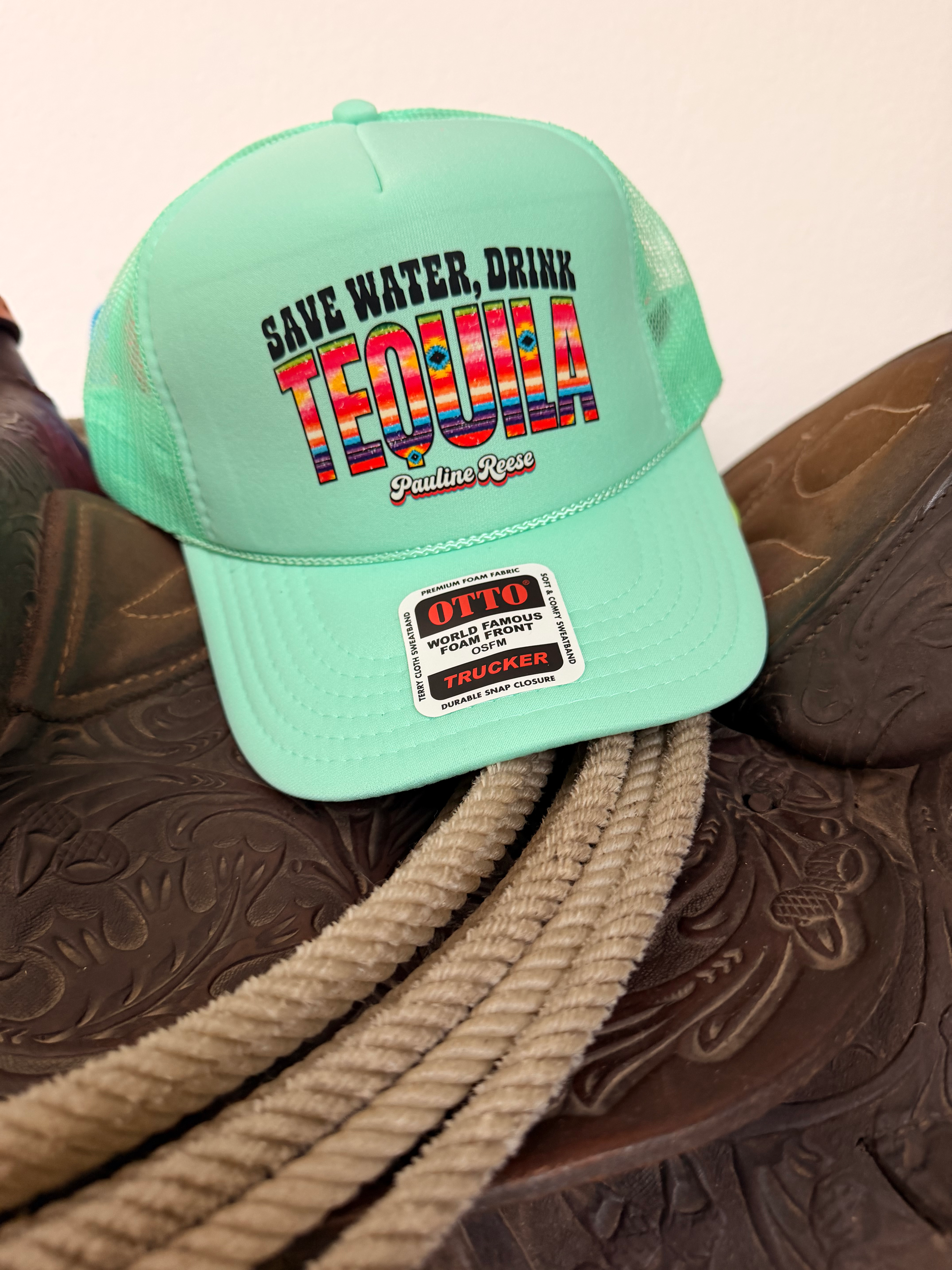 Save Water Drink Tequila Trucker Hat