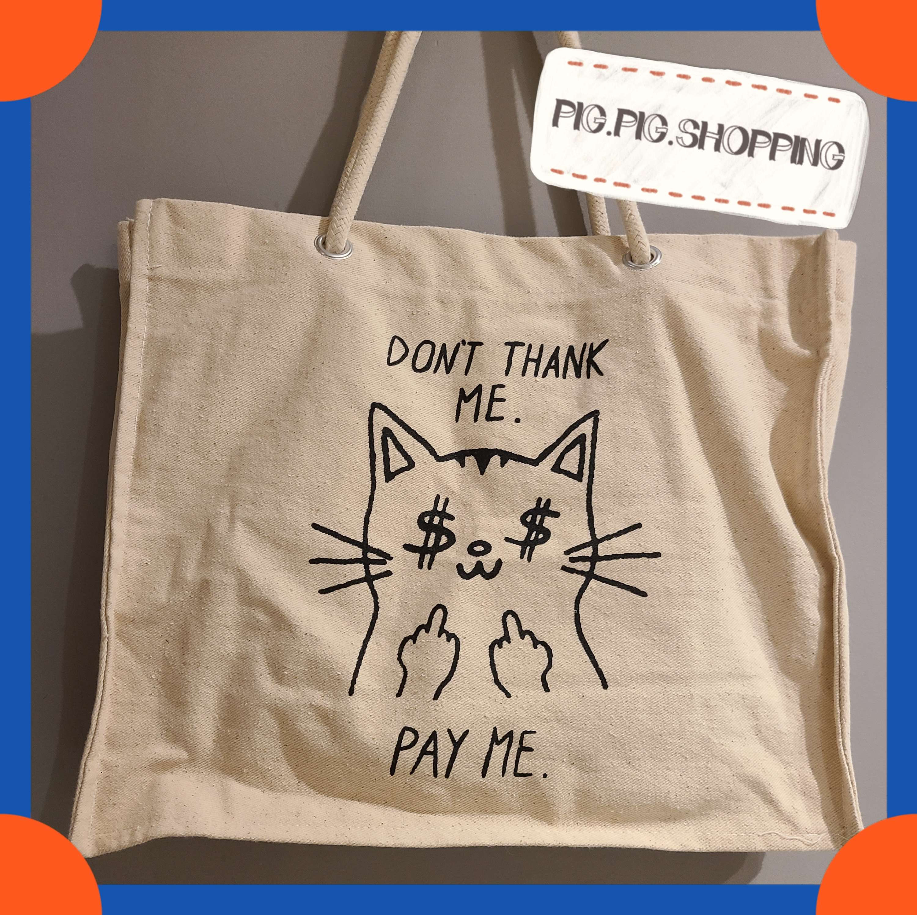 大Size 帆布Tote Bag No.JF02