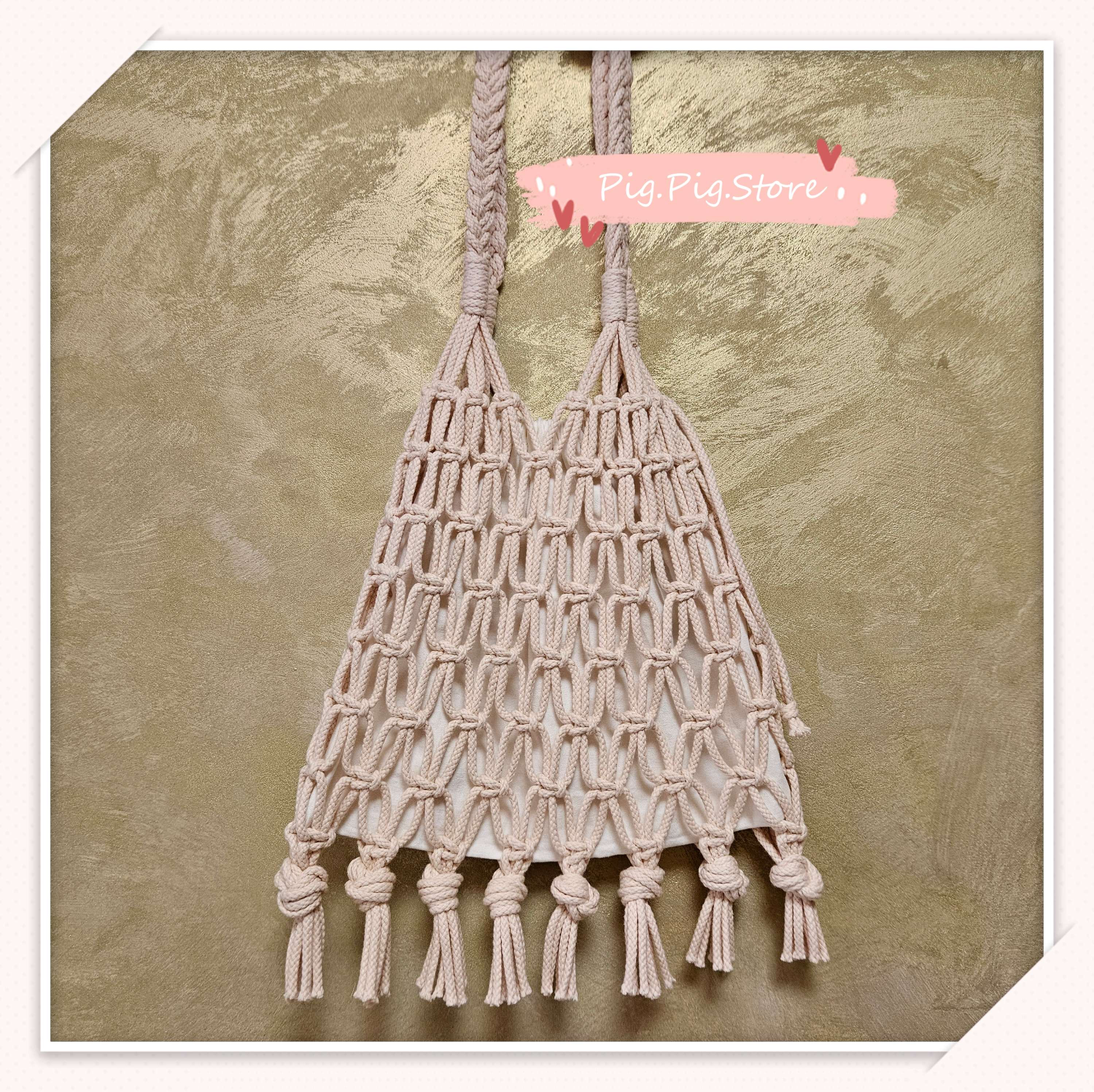 Macrame 編織大網格手袋