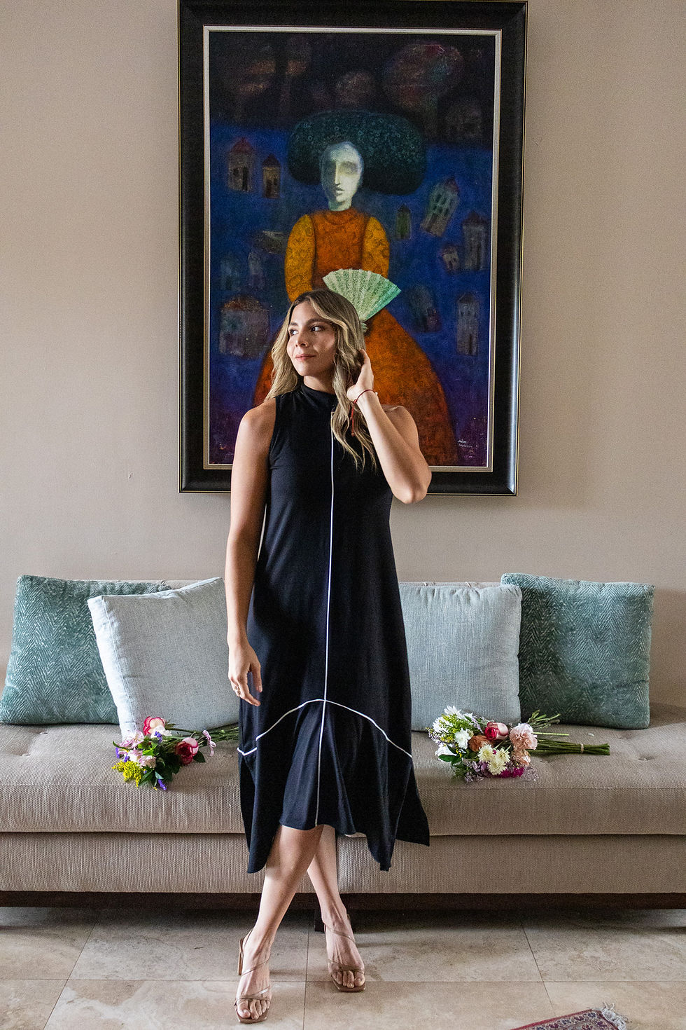 Miniatura: Noir linea Dress
