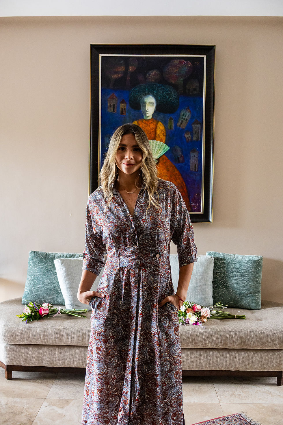 Miniatura: Paisley Muse Dress