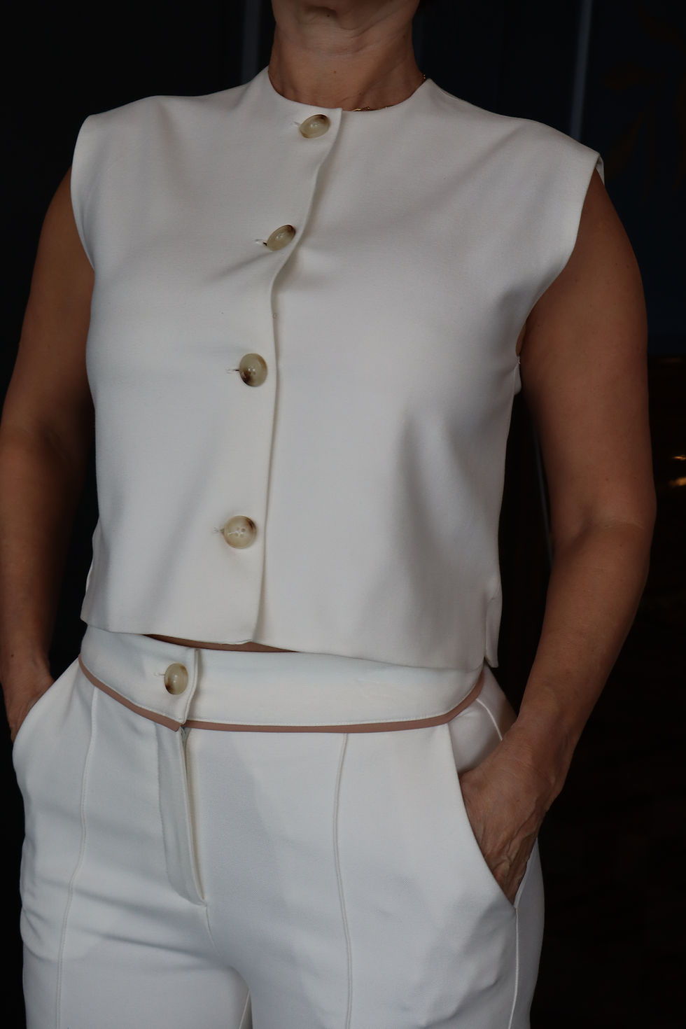 Miniatura: White Core Vest