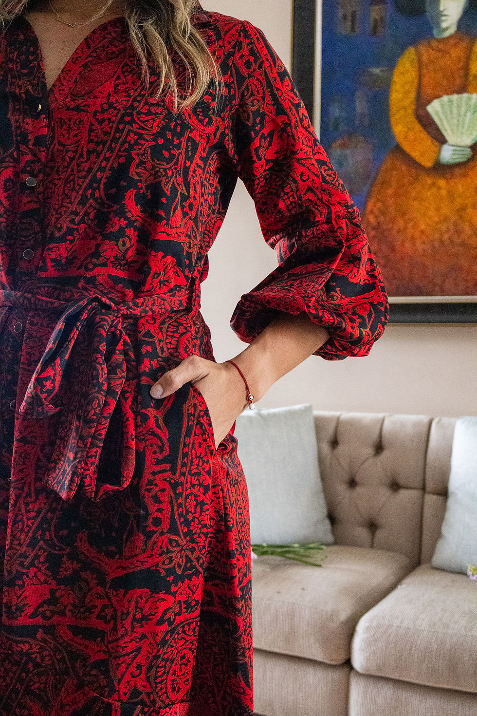 Miniatura: Crimson Mirage Dress