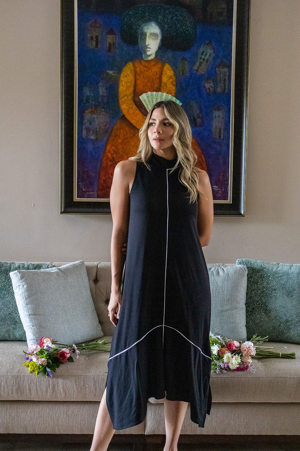 Miniatura: Noir linea Dress