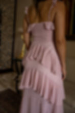 Miniatura: Light Rose Ruffle Dress