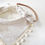 Miniatura: Conjunto Bandana com Pompom + Mini Turbante Off-White Mescla