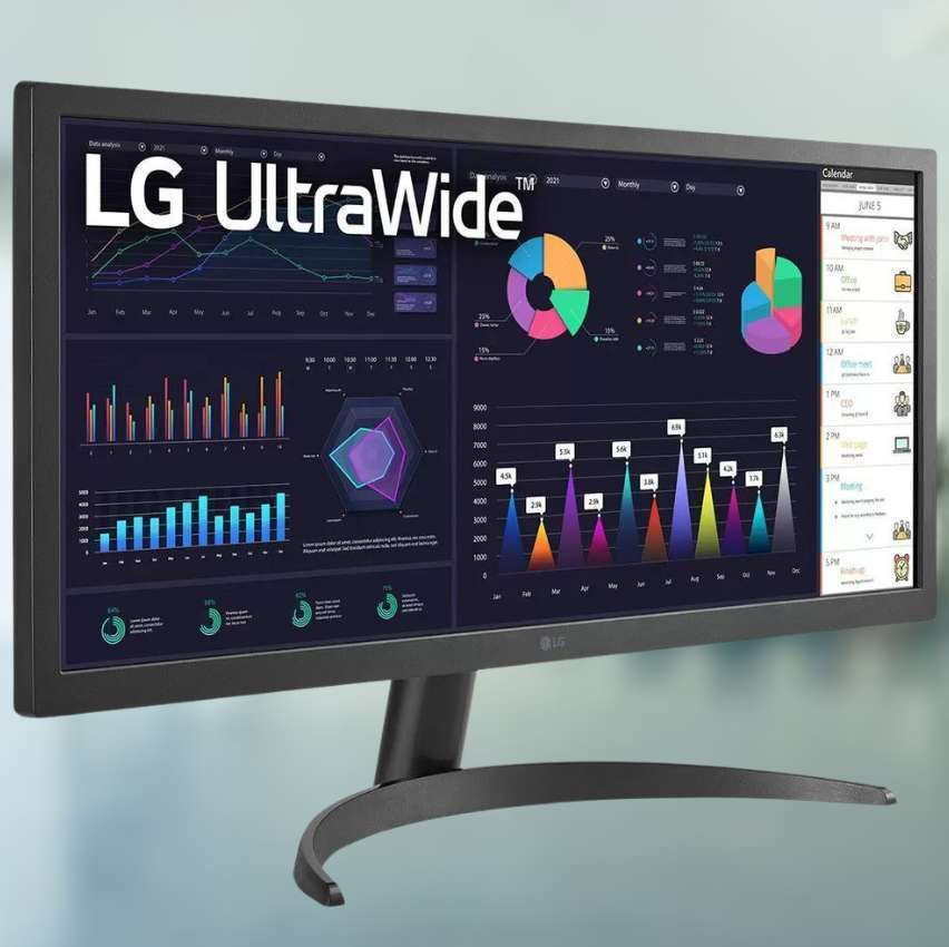 Monitor Gamer UltraWide LG 26WQ500B 25,7” Full HD 75Hz IPS 1ms HDMI FreeSync