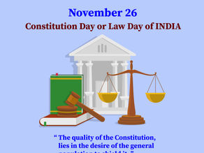 Constitution Day or Law Day of INDIA