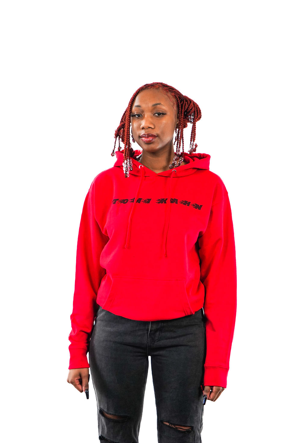 Thumbnail: Flame Logo Hoodie (Red)