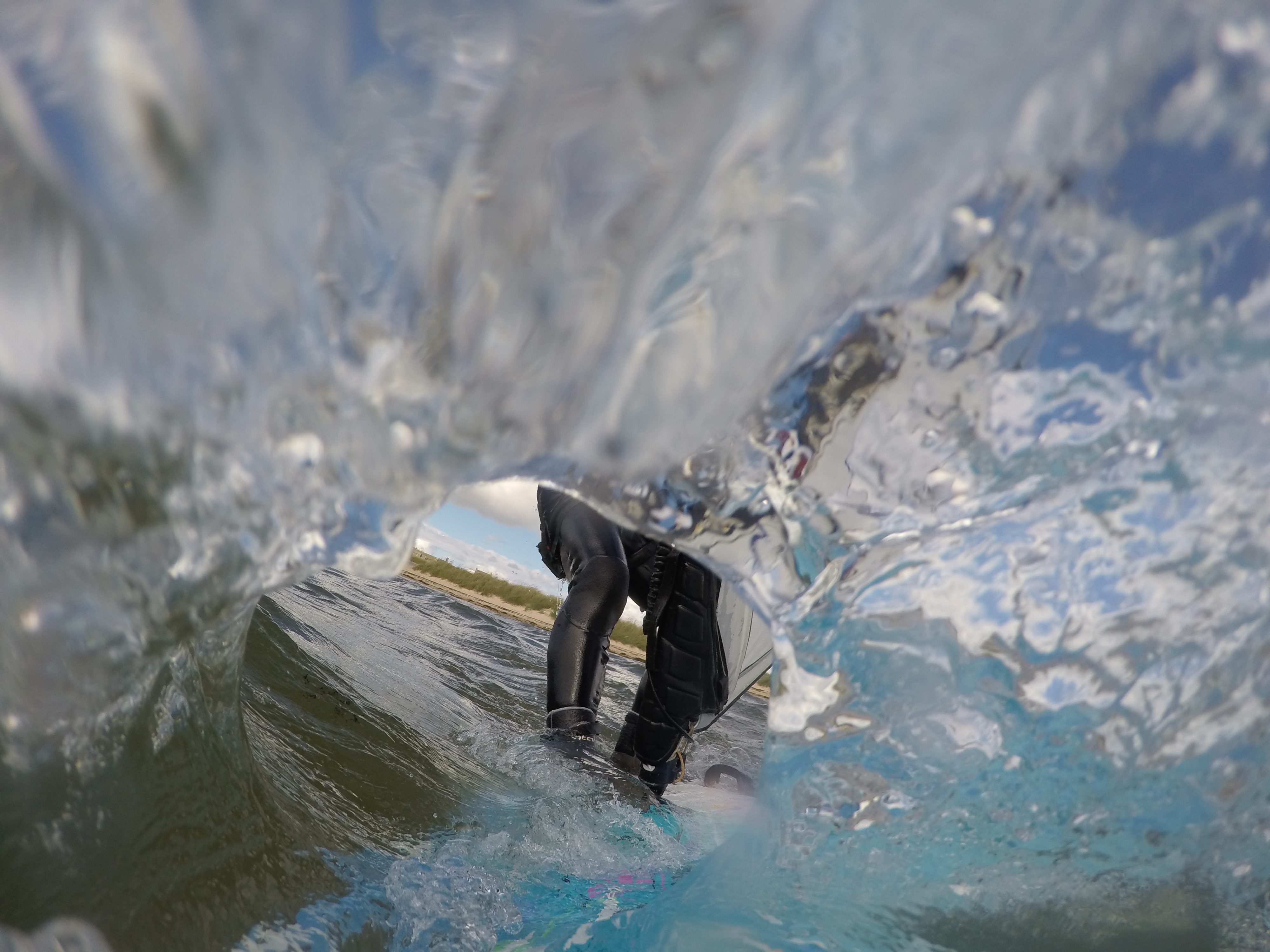 Into the tube