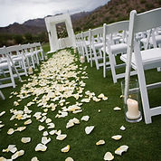 Aisle de mariage